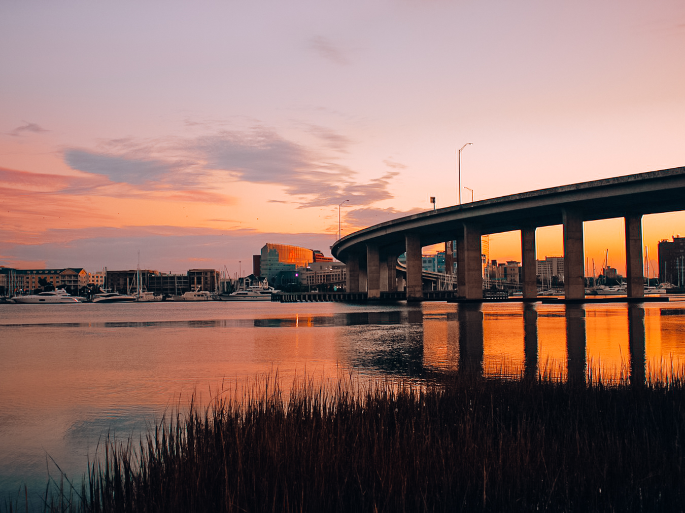 Sunset in Charleston